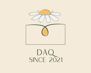 Relax - Daisy Flower Oil logo design