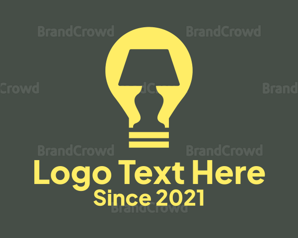 Table Lamp Lighting Logo