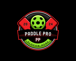 Pickleball Sports Team logo design