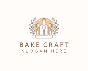 Caterer Baking Chef logo design