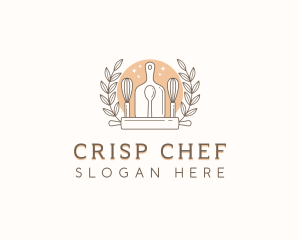 Caterer Baking Chef logo design