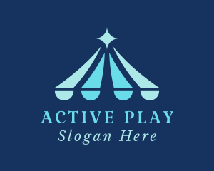 Recreation - Amusement Park Tent logo design