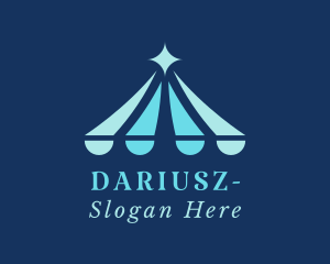 Tent - Amusement Park Tent logo design