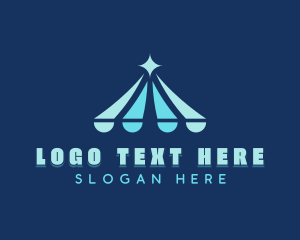 Tent - Amusement Park Tent logo design