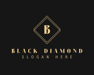 Diamond Business Lettermark logo design