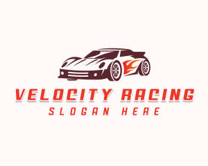 Fast Car Driving logo design