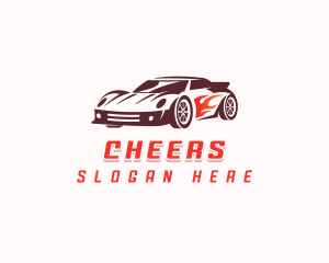 Motorsport - Fast Car Driving logo design