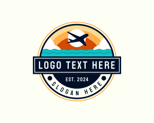 Vacation - Aviation Adventure Getaway logo design