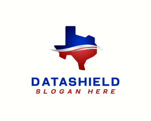 Texas Political Map Logo