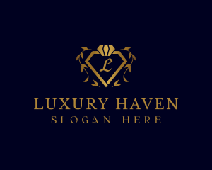 Luxury Diamond Boutique logo design