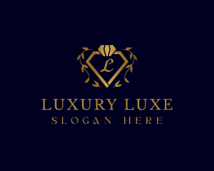 Luxury Diamond Boutique logo design