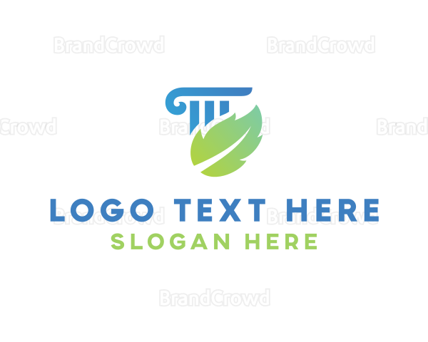 Leaf Law Column Logo