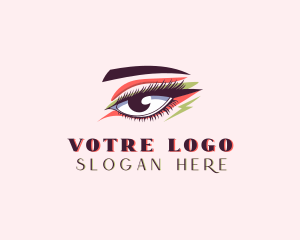 Eyeshadow Makeup Cosmetics Logo