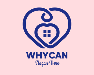Blue Heart Home Logo