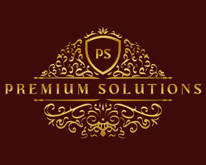 Premium Decorative Crest logo design