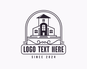 Vintage - Realty Residential Contractor logo design