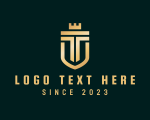 Heritage - Crown Defense Shield logo design