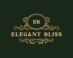 Vine Elegant Event Wedding logo design