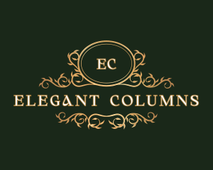 Vine Elegant Event Wedding logo design