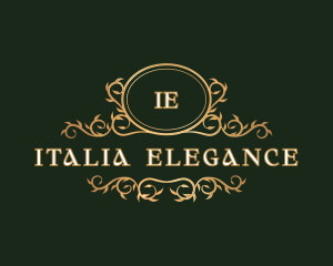 Vine Elegant Event Wedding logo design