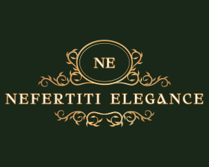 Vine Elegant Event Wedding logo design