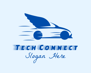 Vehicle - Fast Flying Car logo design