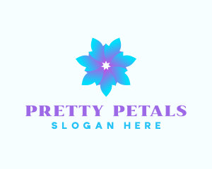 Flower Petal Skincare logo design