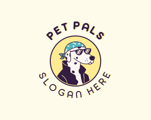 Pet Dog Bandana  logo design