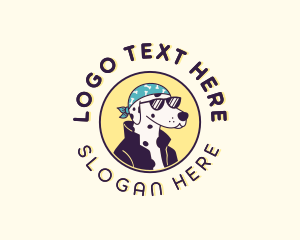 Mascot - Pet Dog Bandana logo design
