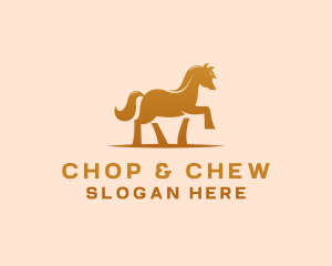 Pony - Pony Stallion Ranch logo design