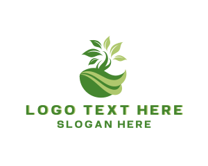 Eco - Sprout Tree Lawn logo design