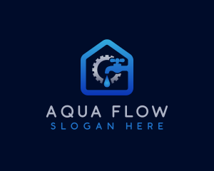 Irrigation - Faucet Plumbing Repair logo design