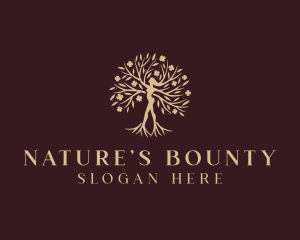 Nature Woman Tree logo design