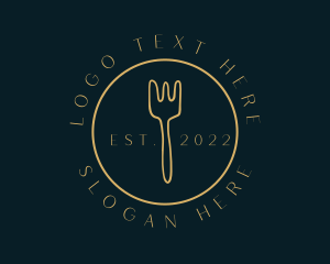 Kitchen - Yellow Fork Restaurant logo design