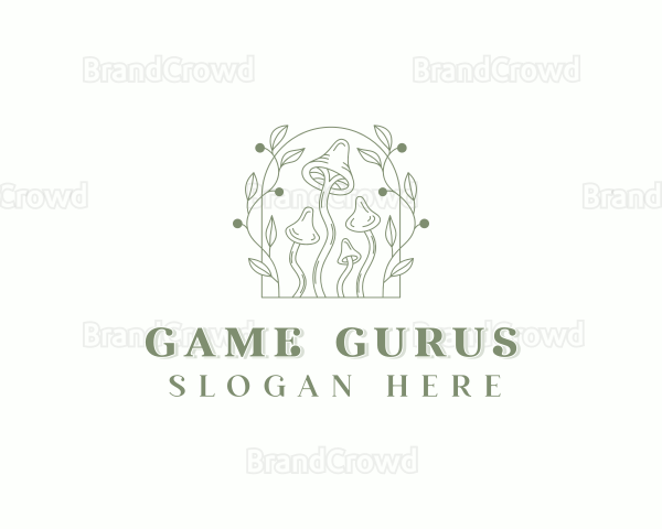 Fungus Organic Shrooms Logo