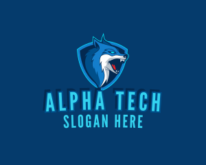 Alpha - Wild Wolf Gaming logo design