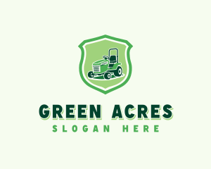 Yard Lawn Mowing logo design