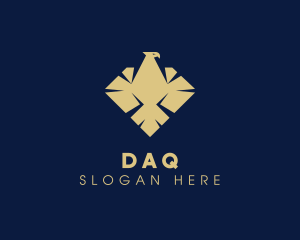 Elegant Diamond Eagle Logo