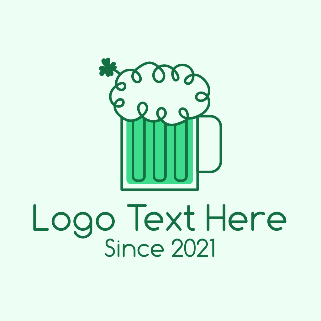 Irish Beer Froth Logo | BrandCrowd Logo Maker