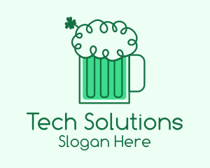 Irish Beer Froth  Logo