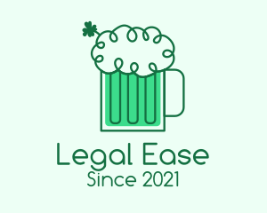 Draft Beer - Irish Beer Froth logo design