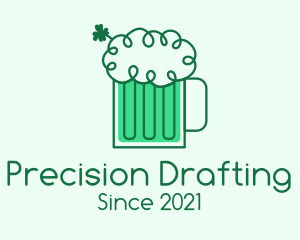 Irish Beer Froth  logo design