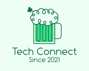 Craft Beer - Irish Beer Froth logo design