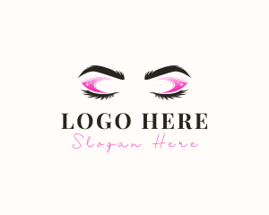 Makeup Artist - Pretty Eye Makeup logo design