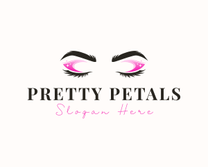 Pretty Eye Makeup logo design