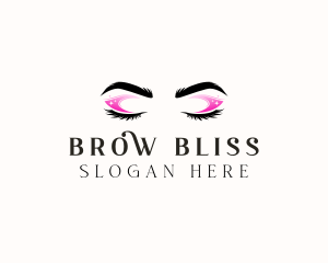 Pretty Eye Makeup logo design