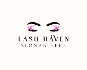 Pretty Eye Makeup logo design