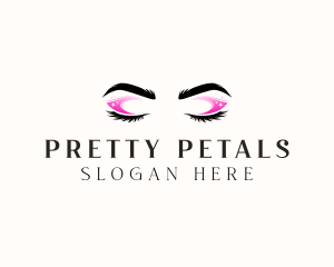 Pretty Eye Makeup logo design