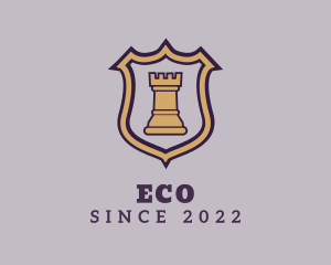 Geoemtric - Knight Chess Castle logo design