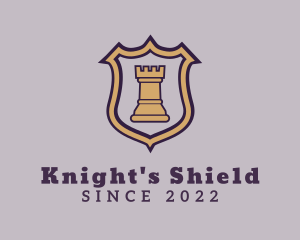 Knight - Knight Chess Castle logo design